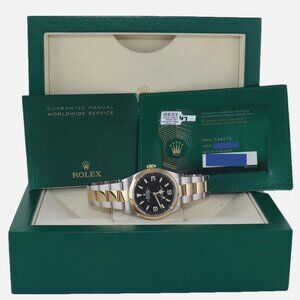 New Rolex 18k Gold Two Tone Watch With Box!!